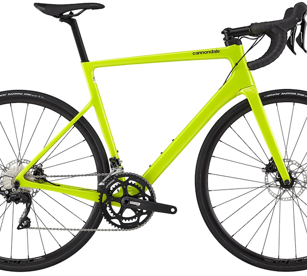 Cannondale SuperSix EVO Carbon Disc 105 2022 - Gul