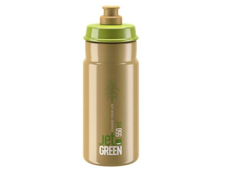 Elite Jet Green - Drikkedunk - 550ml - 100% Biologisk nedbrydelig - Brun/grøn